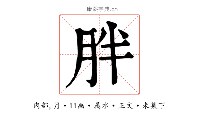 胖