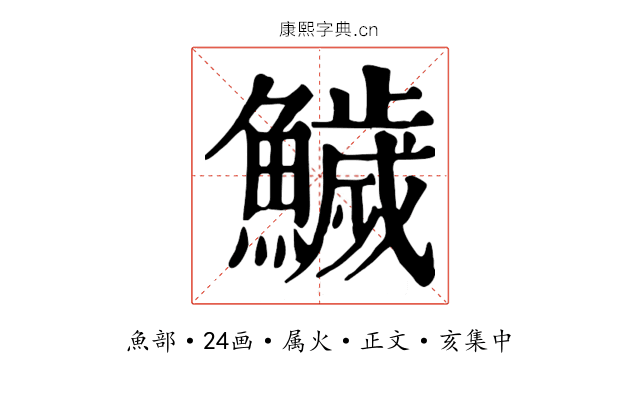 鱥