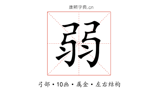 弱 弱