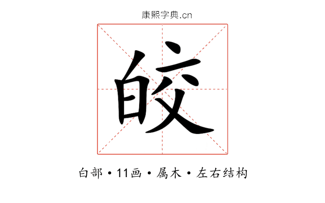 皎 皎