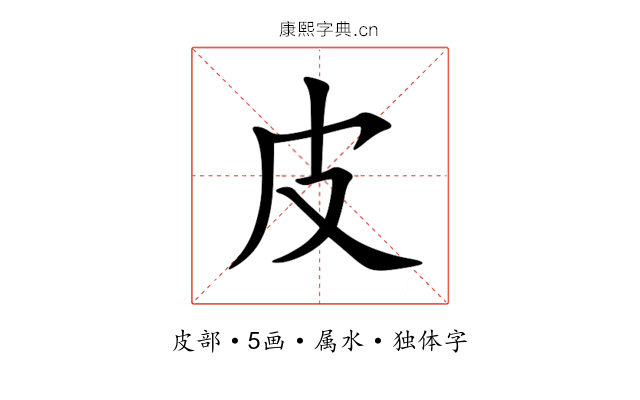皮 皮