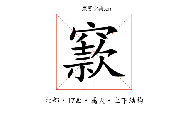 窾 窾