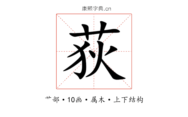 荻 荻