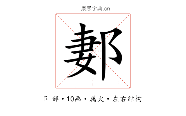 郪 郪