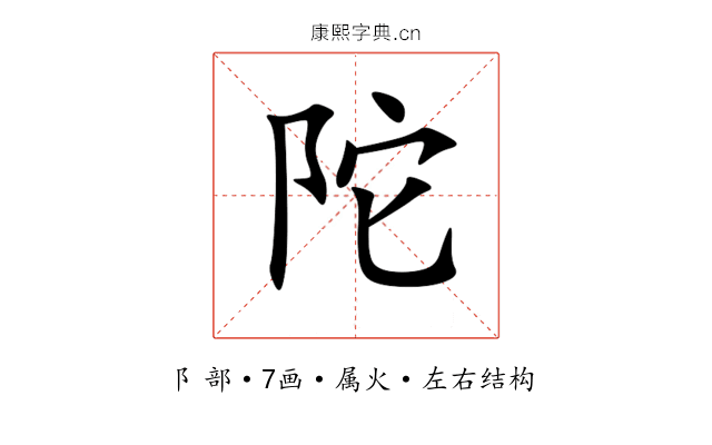陀 陀