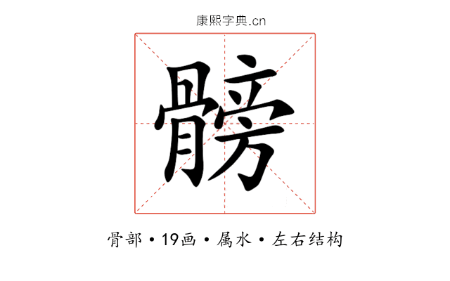 髈 髈